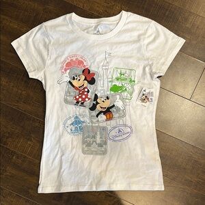Shanghai Disneyland Shirt & Pin